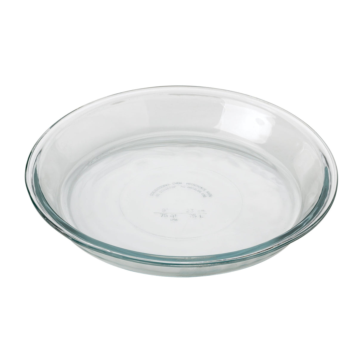 Pan, Pie, 9 Inch, Glass, Round,6 - 1 EACH