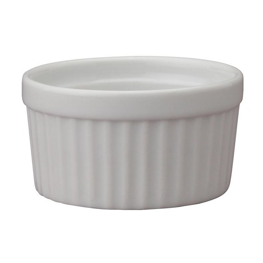 Ramekins, Porcelain, 3 Ounce, White, Round,6 - 1 EACH