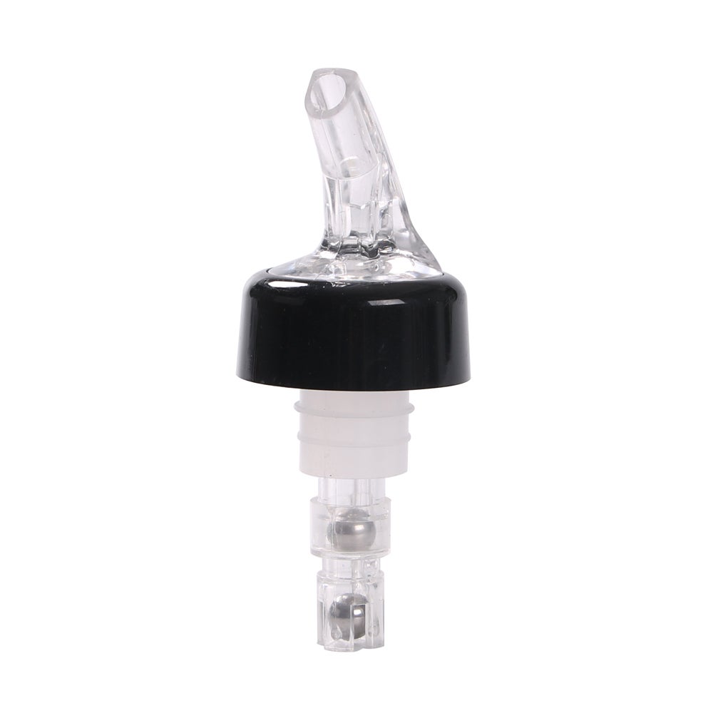 Pourers, Liquor, 1.3 Ounce, Clear, Plastic, with Collar,50 - 1 EACH