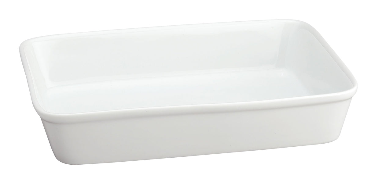 Pan, Lasagna, 13 x 9 x 2.5 Inch, Porcelain, White,1 - 1 EACH