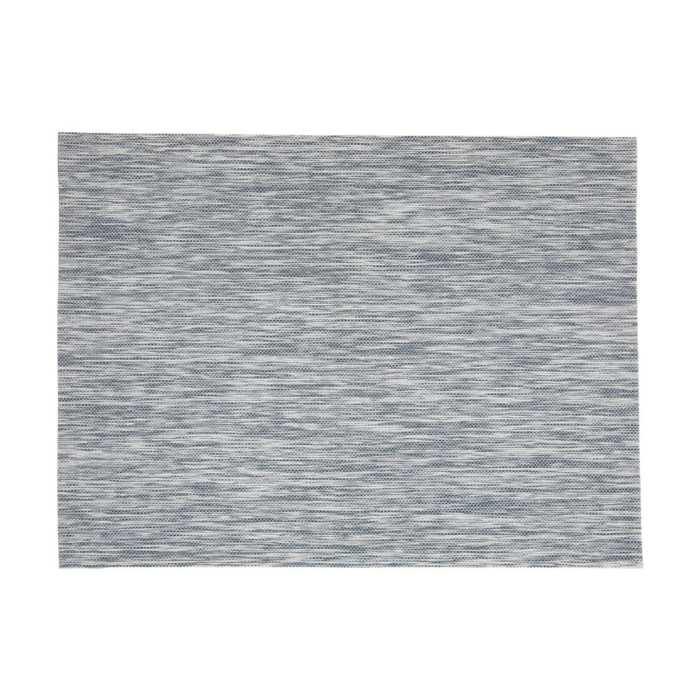 Placemats, 12 x 16 Inch, Sovereign, Gray, Woven Vinyl,6 - 1 EACH