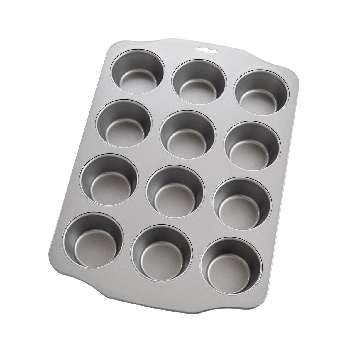 Pan, Muffin/Cupcake, 12 Cup, Nonstick, Carbon Steel,12 - 1 EACH