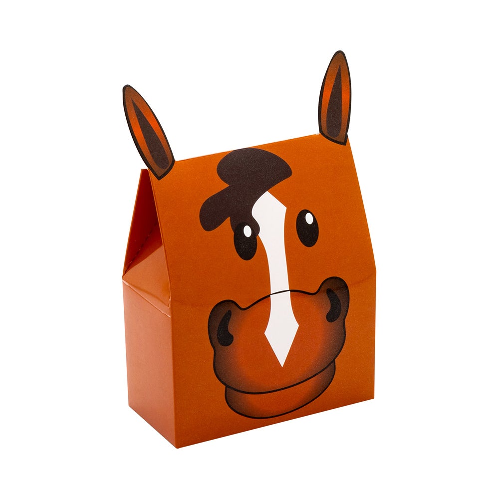 Boxes, Gift, 4 x 2 x 5 Inch, Paper, Happy Pony,1 - 100 EACH