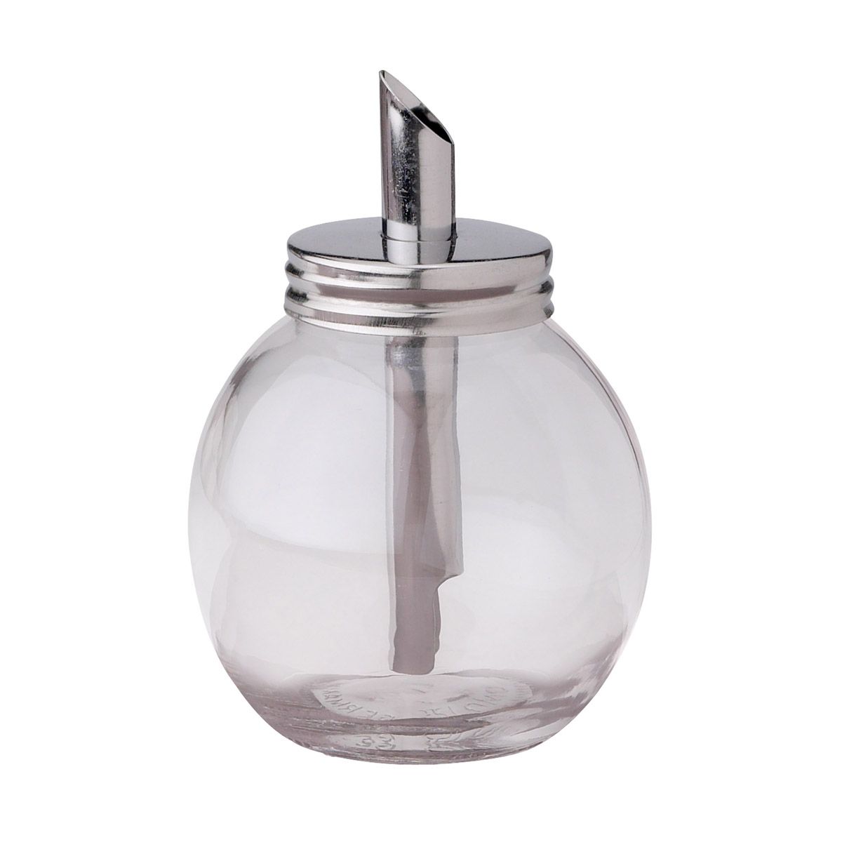 Dispensers, Sugar, 7 Ounce, Glass & Stainless Steel,12 - 1 EACH