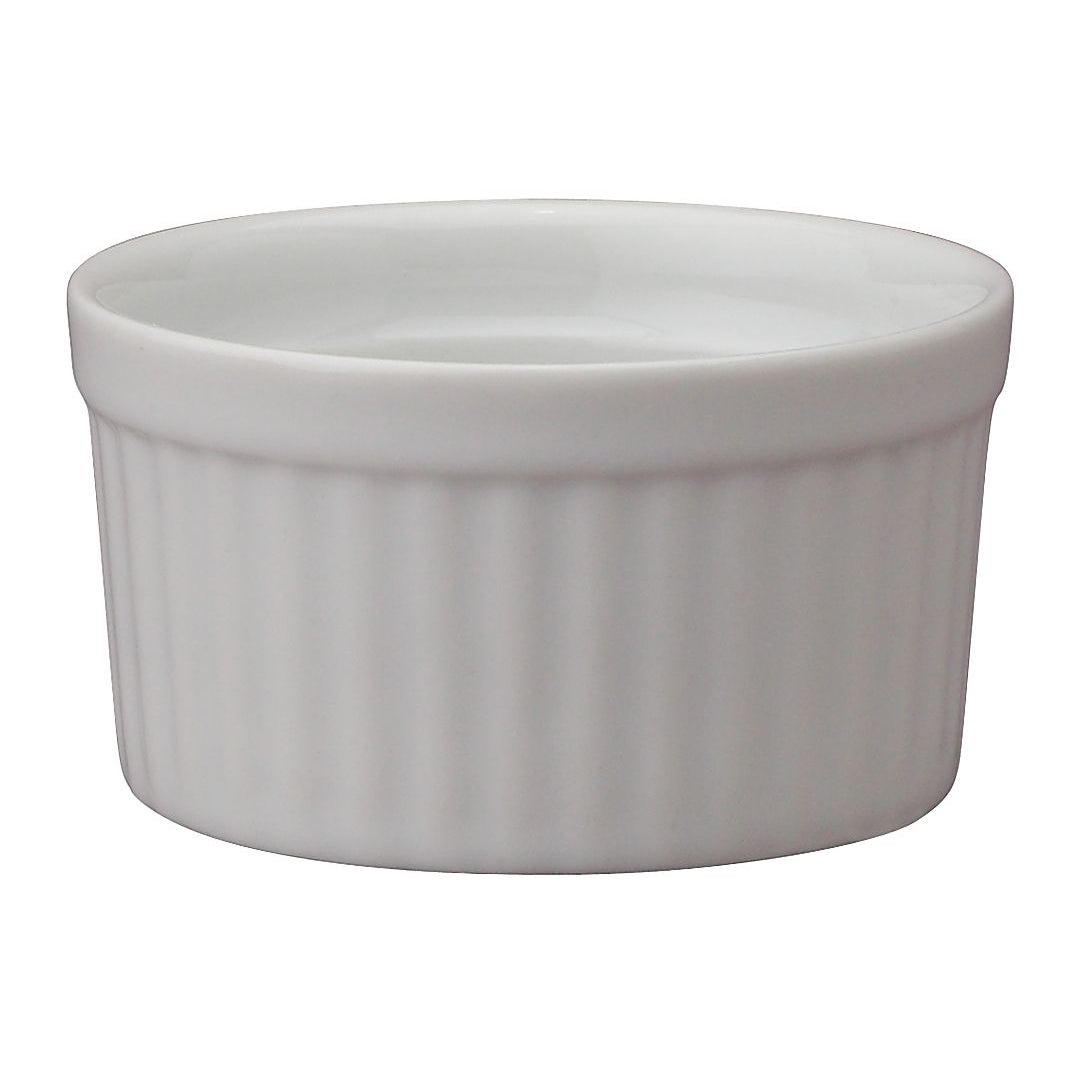 Ramekins, Porcelain, 2 Ounce, White, Round,6 - 1 EACH