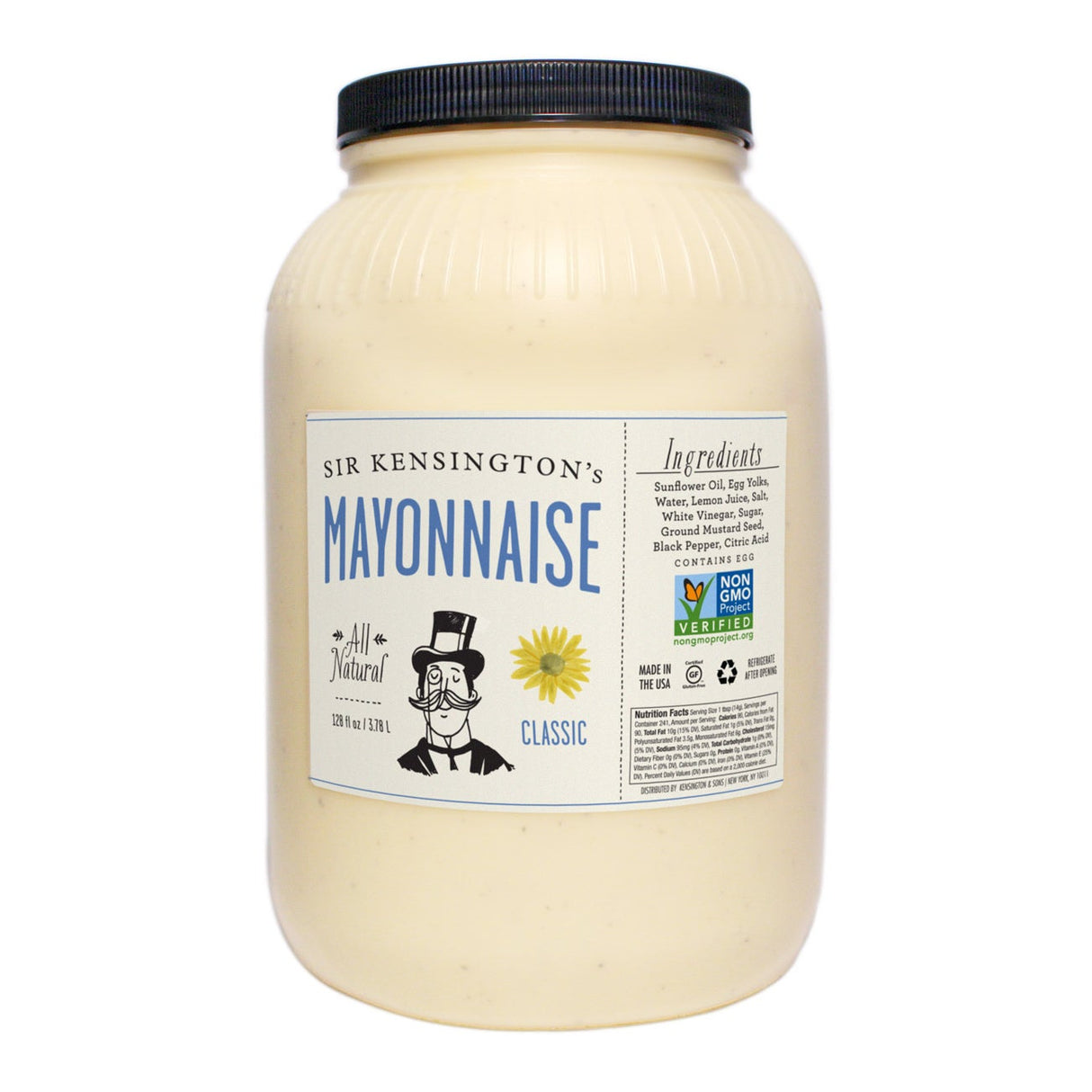 Mayonnaise, Vegetarian,4 - 1 GALLON