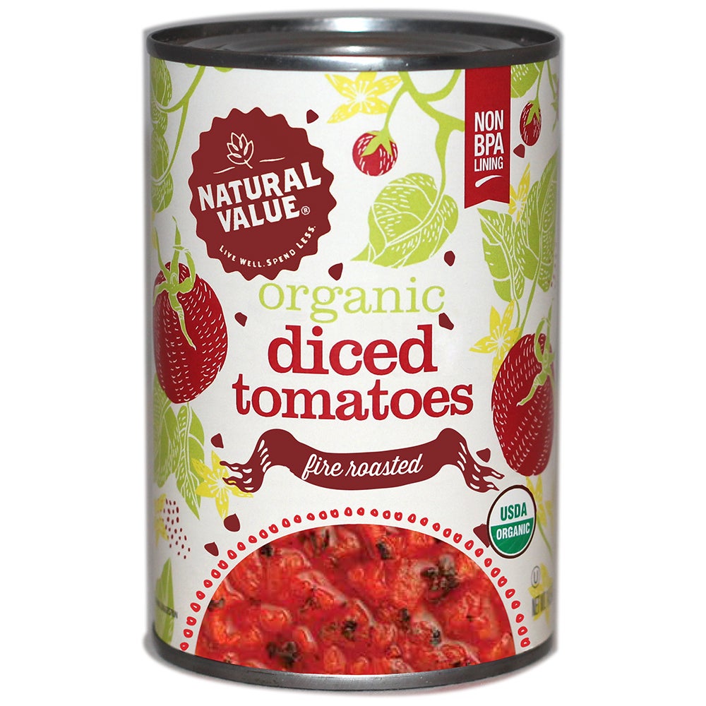 Tomatoes, Diced, Fire Roasted,12 - 14.5 OUNCE