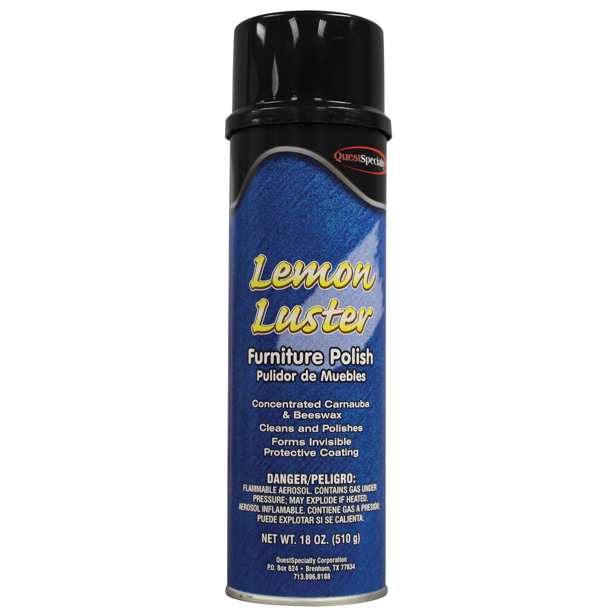 Polish, Furniture, Ready-to-Use, Lemon-Scent, Aerosol,12 - 18 OUNCE