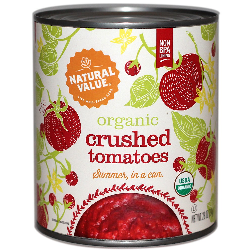 Tomatoes, Peeled, Crushed, in Puree,12 - 28 OUNCE