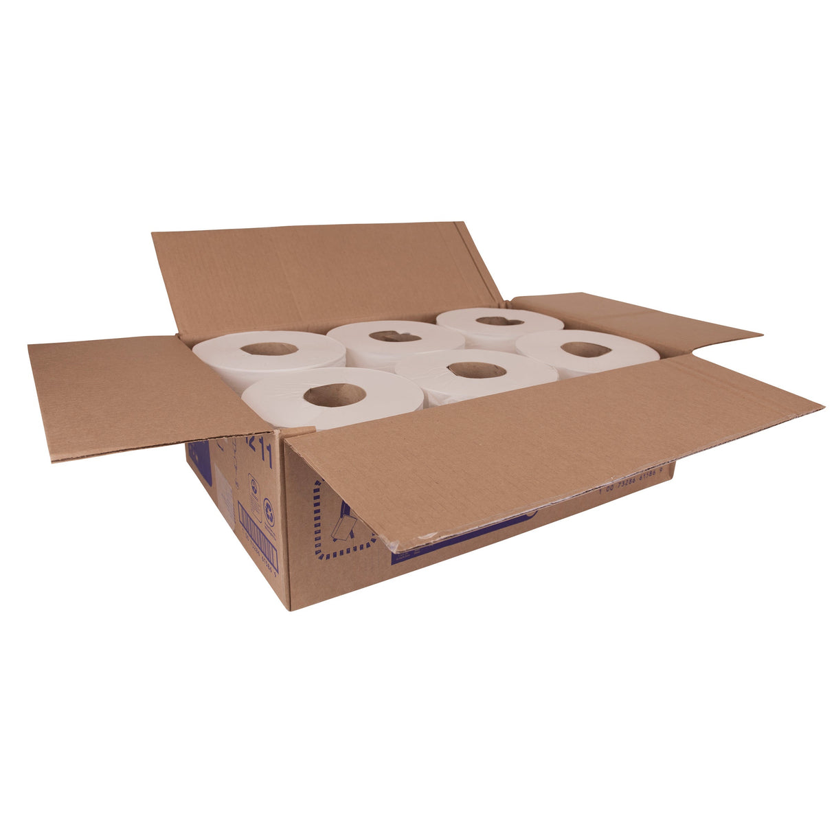 Towels, Center-Pull Roll, 2-Ply, White, 7.1 x 11.8 Inch,6 - 600 COUNT