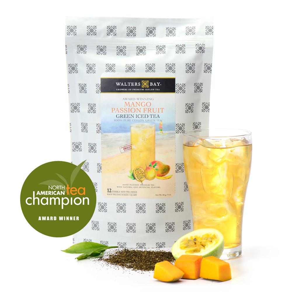 Iced Tea, Mango Passion Fruit, Filter Bag,6 - 12 COUNT