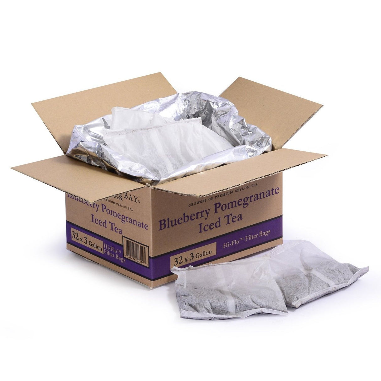 Iced Tea, Blueberry Pomegranate, Filter Bag,32 - 3 GALLON