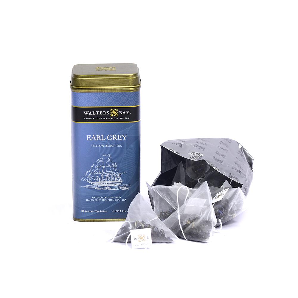 Tea, Earl Grey, Tin,6 - 18 COUNT