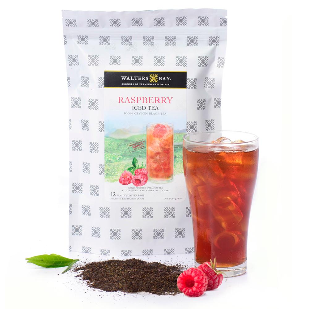 Iced Tea, Raspberry, Filter Bag,6 - 12 COUNT