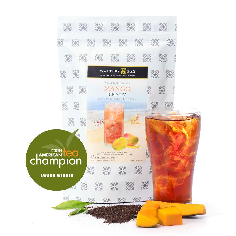 Iced Tea, Mango, Filter Bag,6 - 12 COUNT