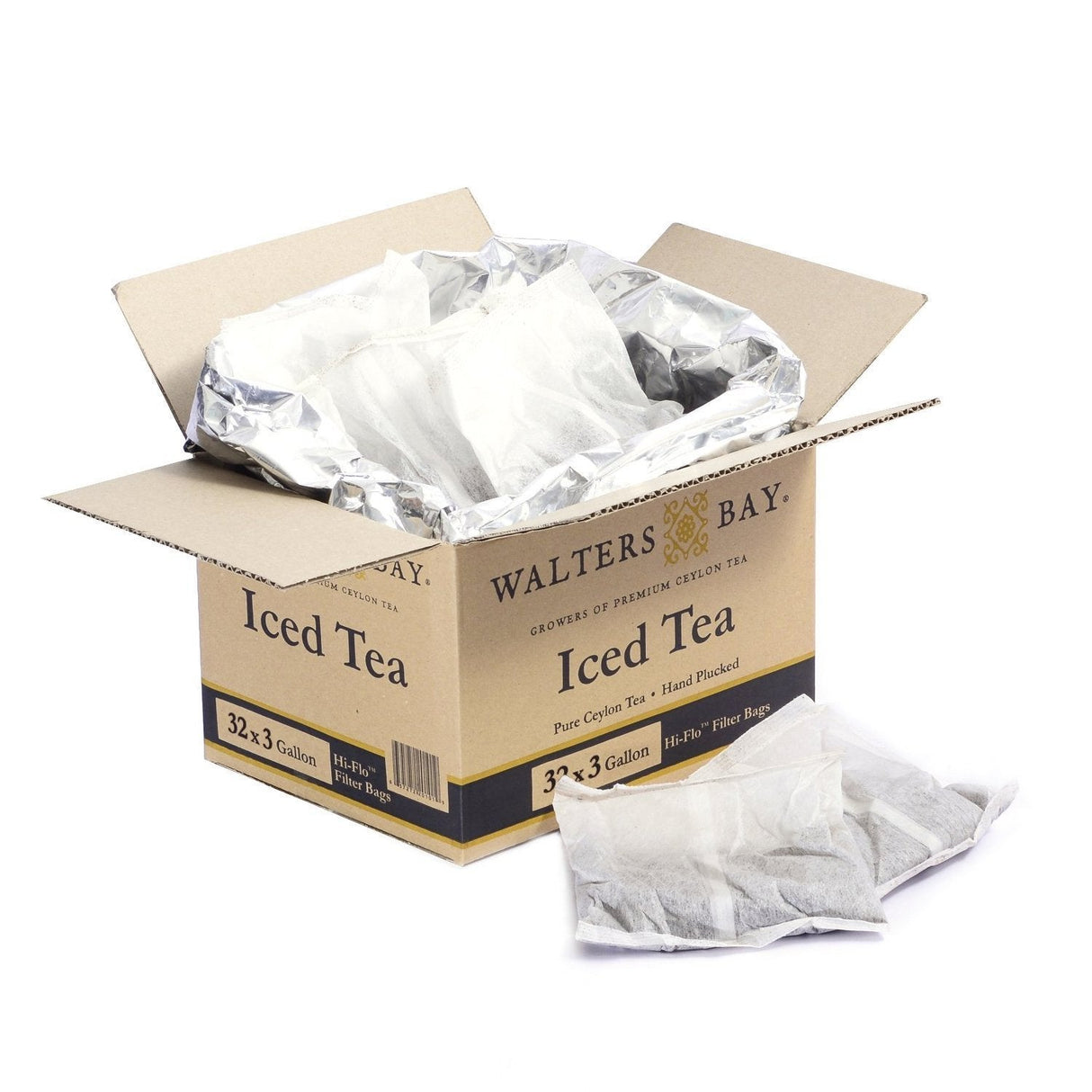 Iced Tea, Black, Filter Bag,32 - 3 GALLON