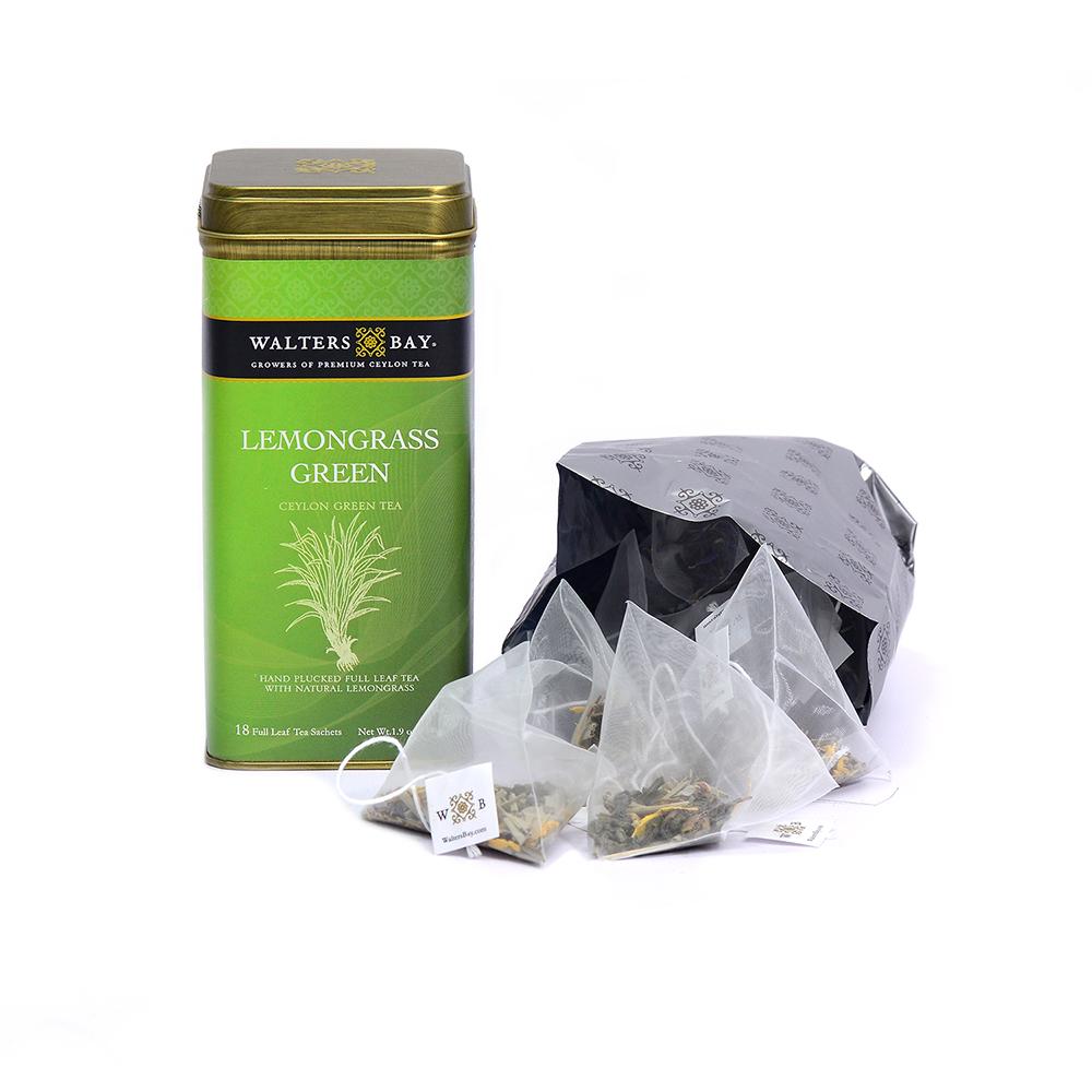 Tea, Lemongrass Green, Tin,6 - 18 COUNT