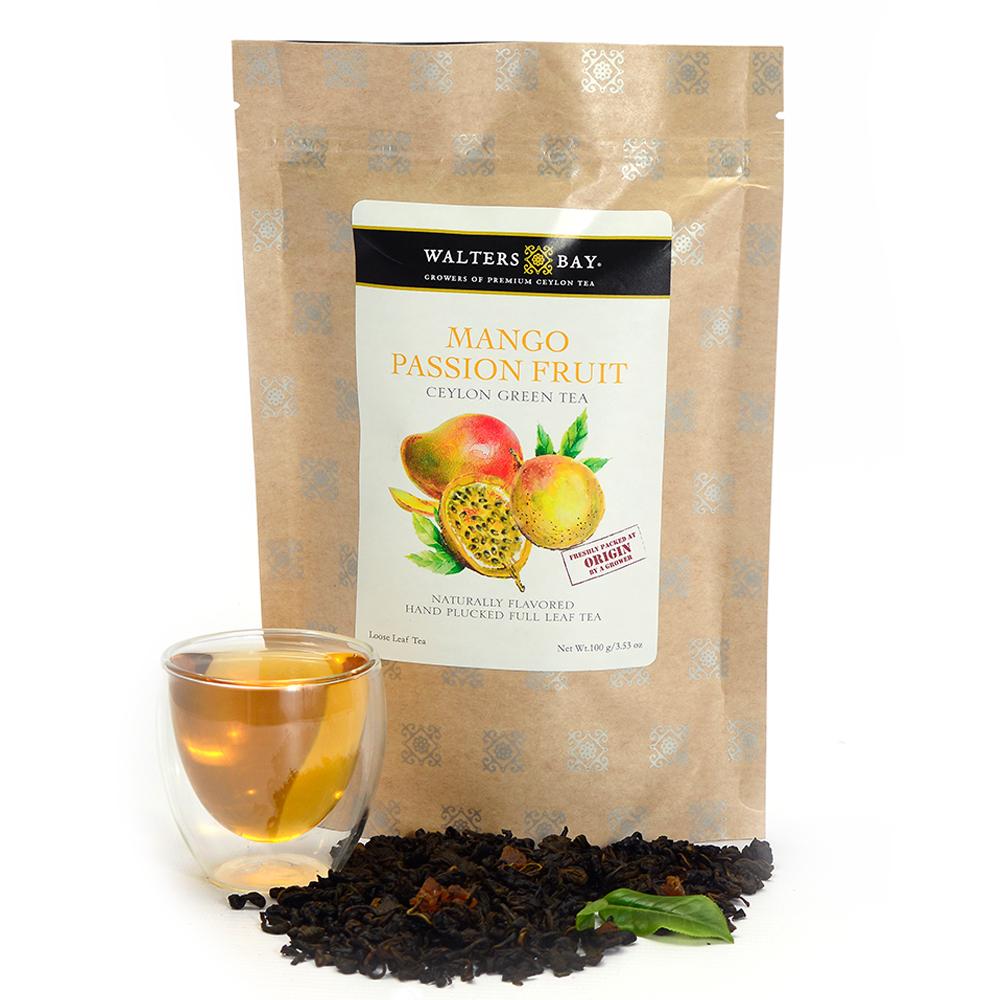 Tea, Mango Passion Fruit, Loose Leaf,6 - 100 Gram Avg