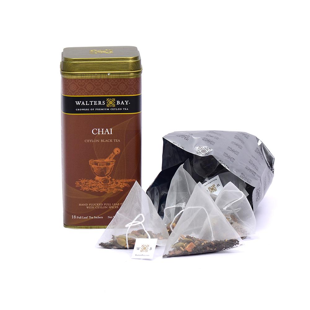 Tea, Chai, Tin,6 - 18 COUNT