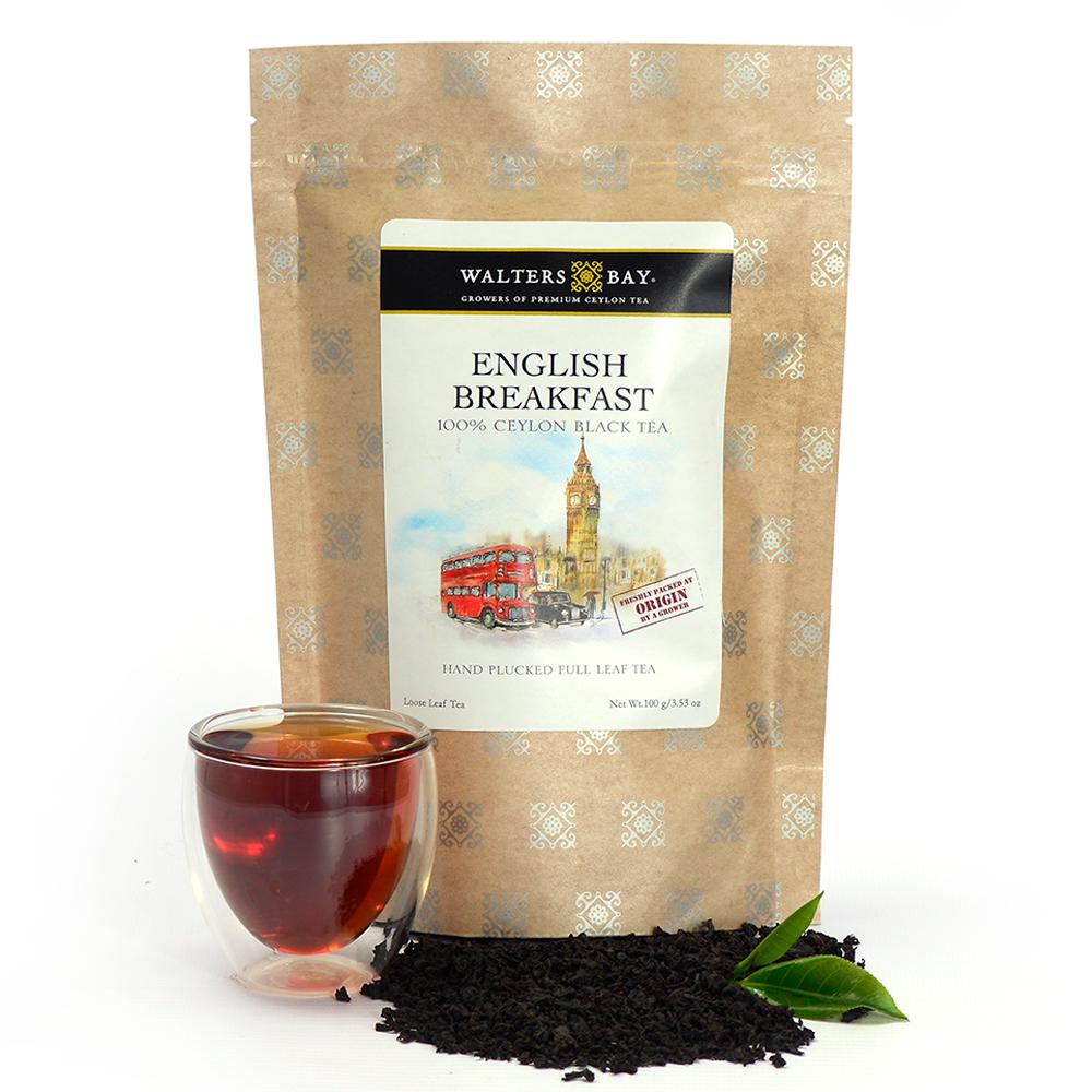 Tea, English Breakfast, Loose Leaf,6 - 100 Gram Avg