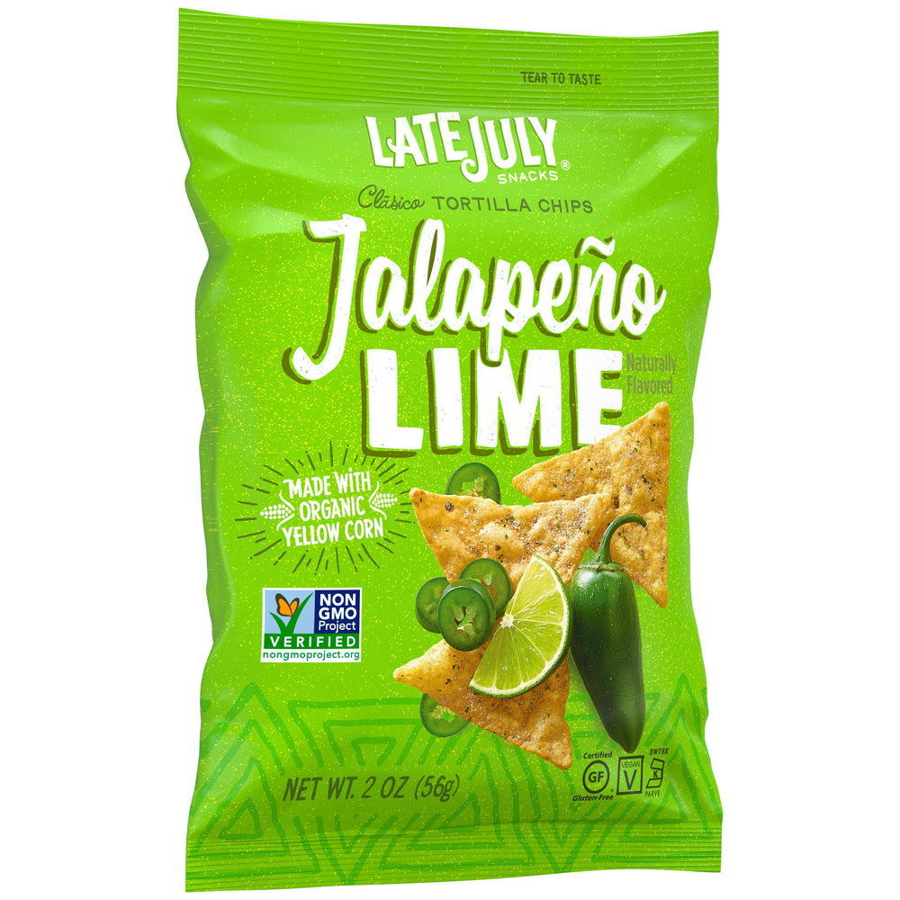 Chips, Tortilla, Jalapeno Lime, Single-Serve,6 - 2 OUNCE