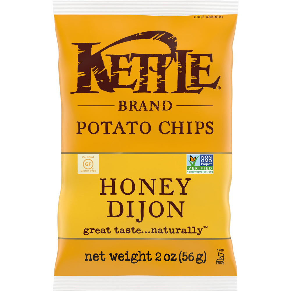 Chips, Potato, Honey Dijon, Kettle Cooked, Single-Serve,6 - 2 OUNCE