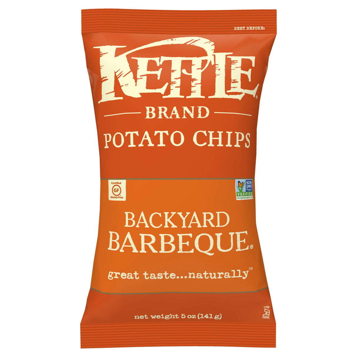 Chips, Potato, Barbeque, Kettle Cooked,8 - 5 OUNCE