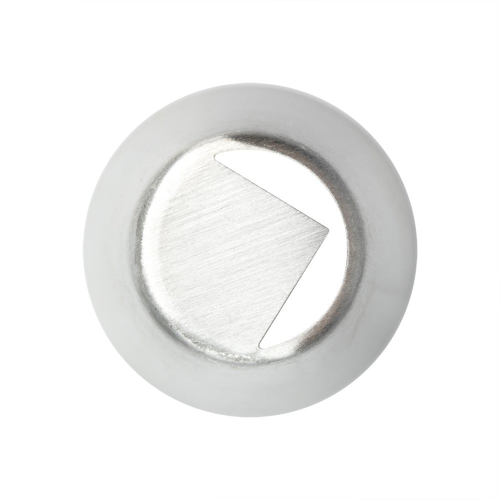 Piping Tip, Russian, Stainless Steel, #48, 1.5 x 1.5 x 1.75 Inch,1 - 1 EACH