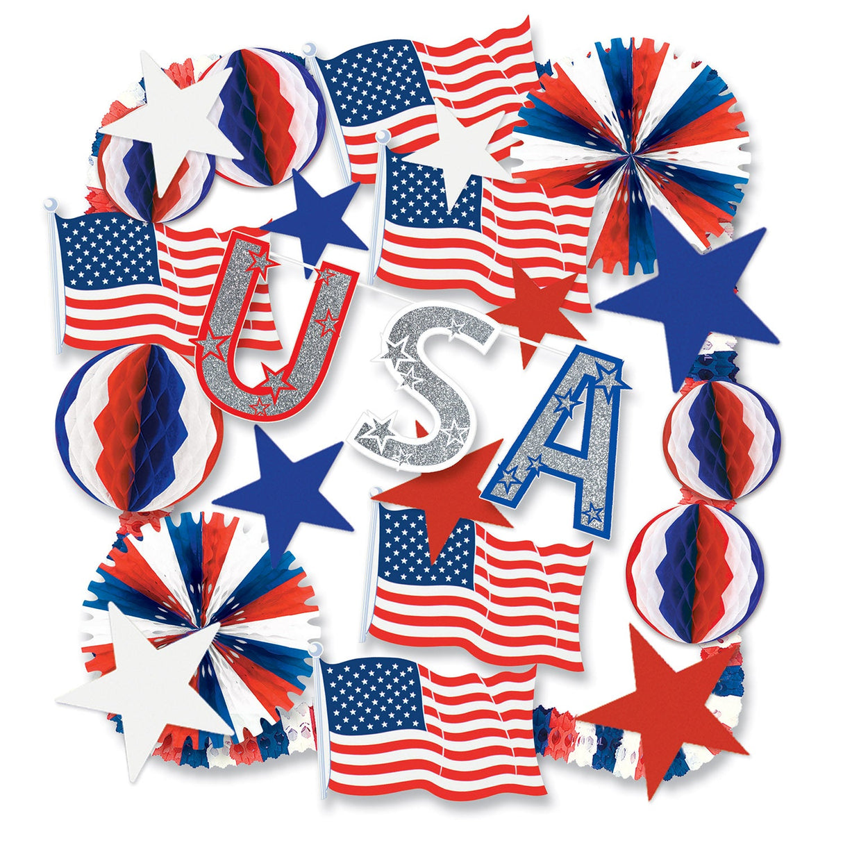 Decorating Kit, Party, Patriotic,1 - 1 EACH