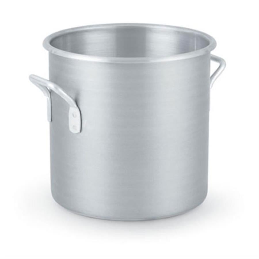 Pot, Stock, 80 Quart, Rolled Edge, Aluminum,1 - 1 EACH