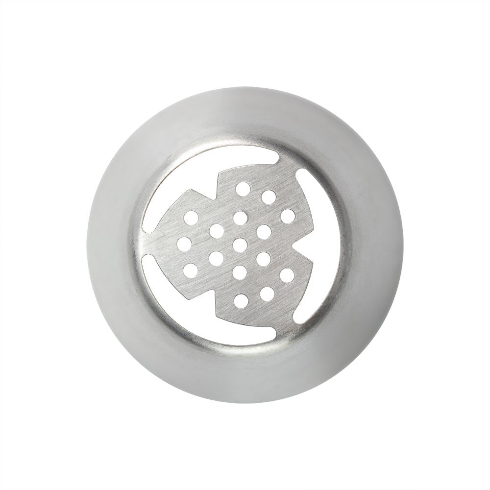 Piping Tip, Russian, Stainless Steel, #27, 1.5 x 1.5 x 1.75 Inch,1 - 1 EACH