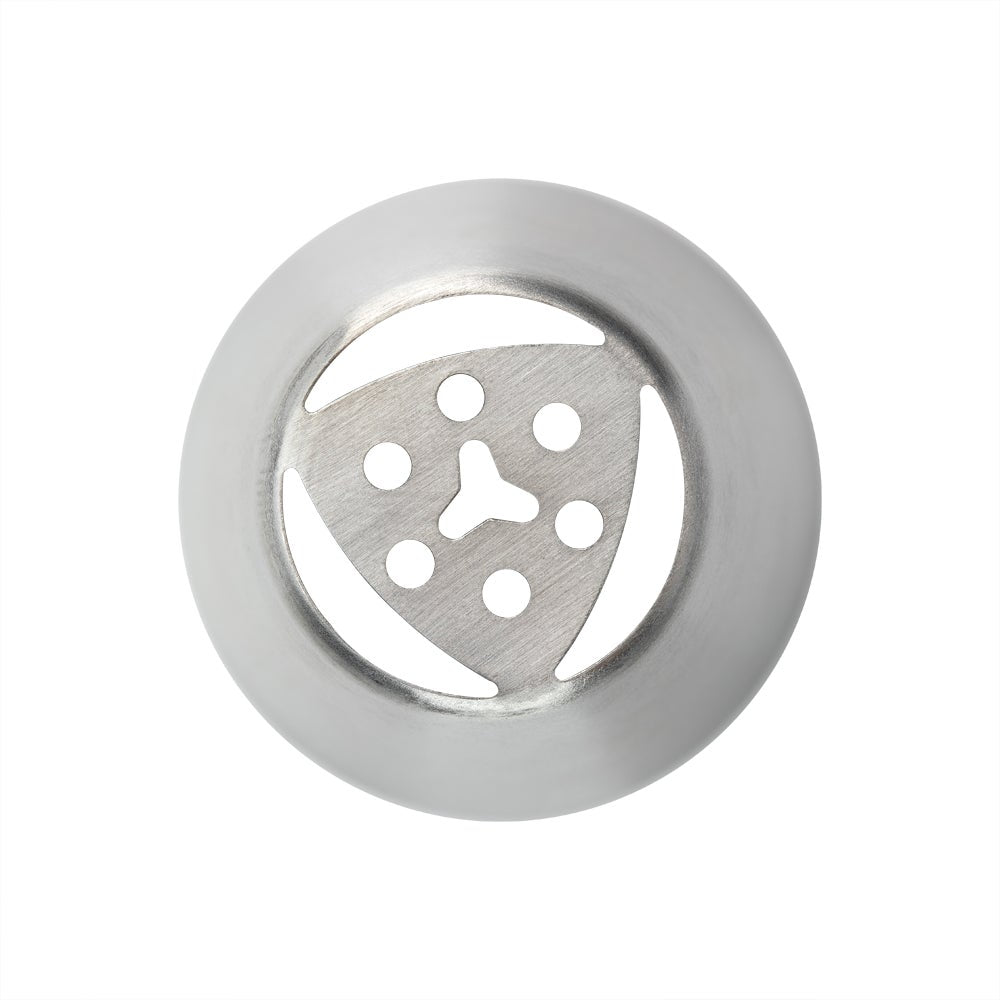 Piping Tip, Russian, Stainless Steel, #54, 1.5 x 1.5 x 1.75 Inch,1 - 1 EACH