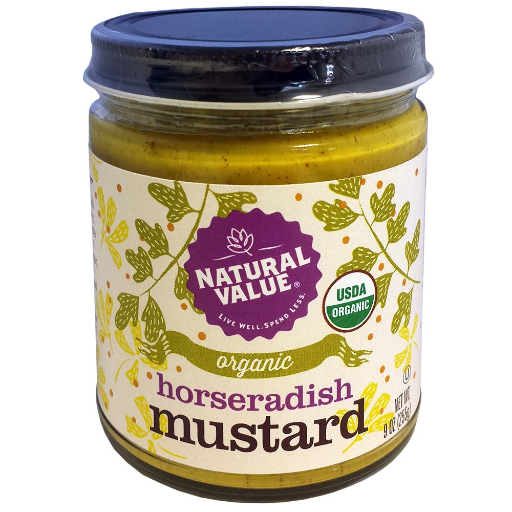 Mustard, Horseradish,12 - 9 OUNCE