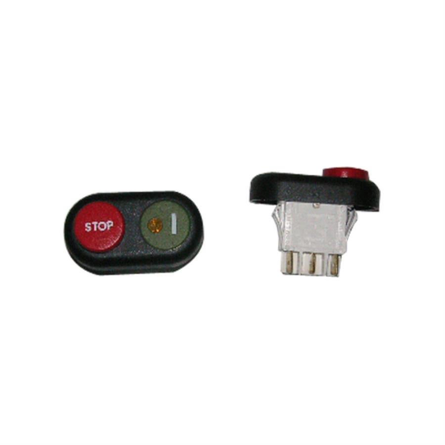 Power Switch, 1.75 x 2.15 x 1.3 Inch, Green/Red/Black, for Globe Slicers,1 - 1 EACH