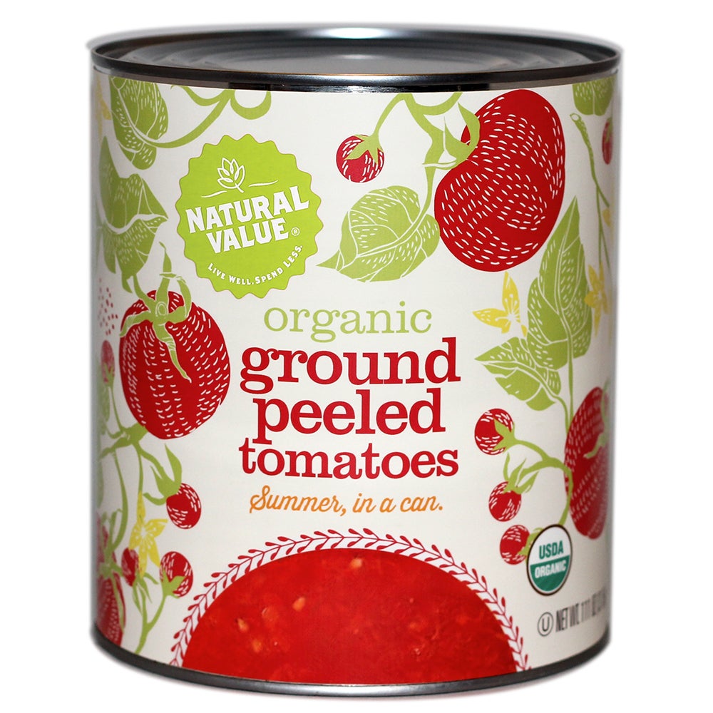Tomatoes, Ground, Peeled,6 - 105 OUNCE