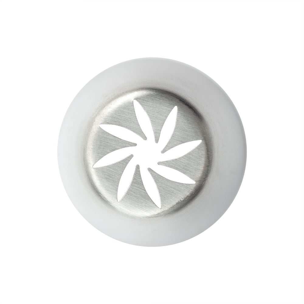 Piping Tip, Russian, Stainless Steel, #7, 1.5 x 1.5 x 1.75 Inch,1 - 1 EACH