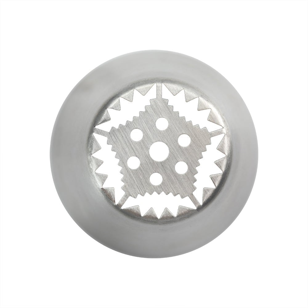 Piping Tip, Russian, Stainless Steel, #52, 1.5 x 1.5 x 1.75 Inch,1 - 1 EACH