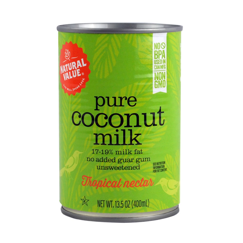 Milk, Coconut, Unsweetened, Shelf-Stable,12 - 13.5 OUNCE