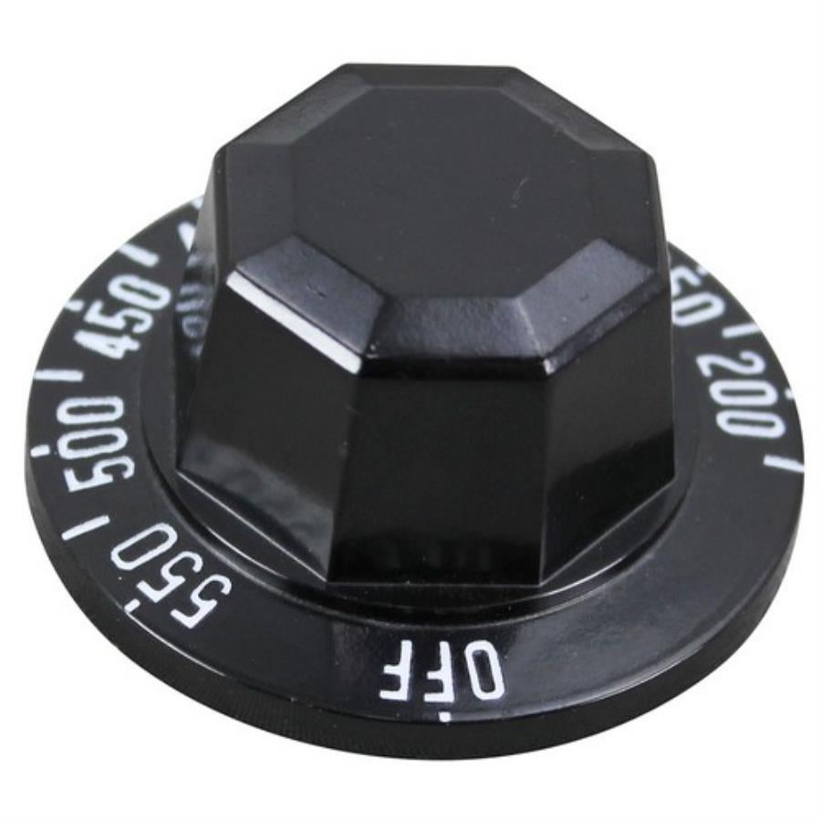 Replacement Part, Knob, Thermostat, 550 to 200 Degrees Fahrenheit, D Stem Flat Right,1 - 1 EACH