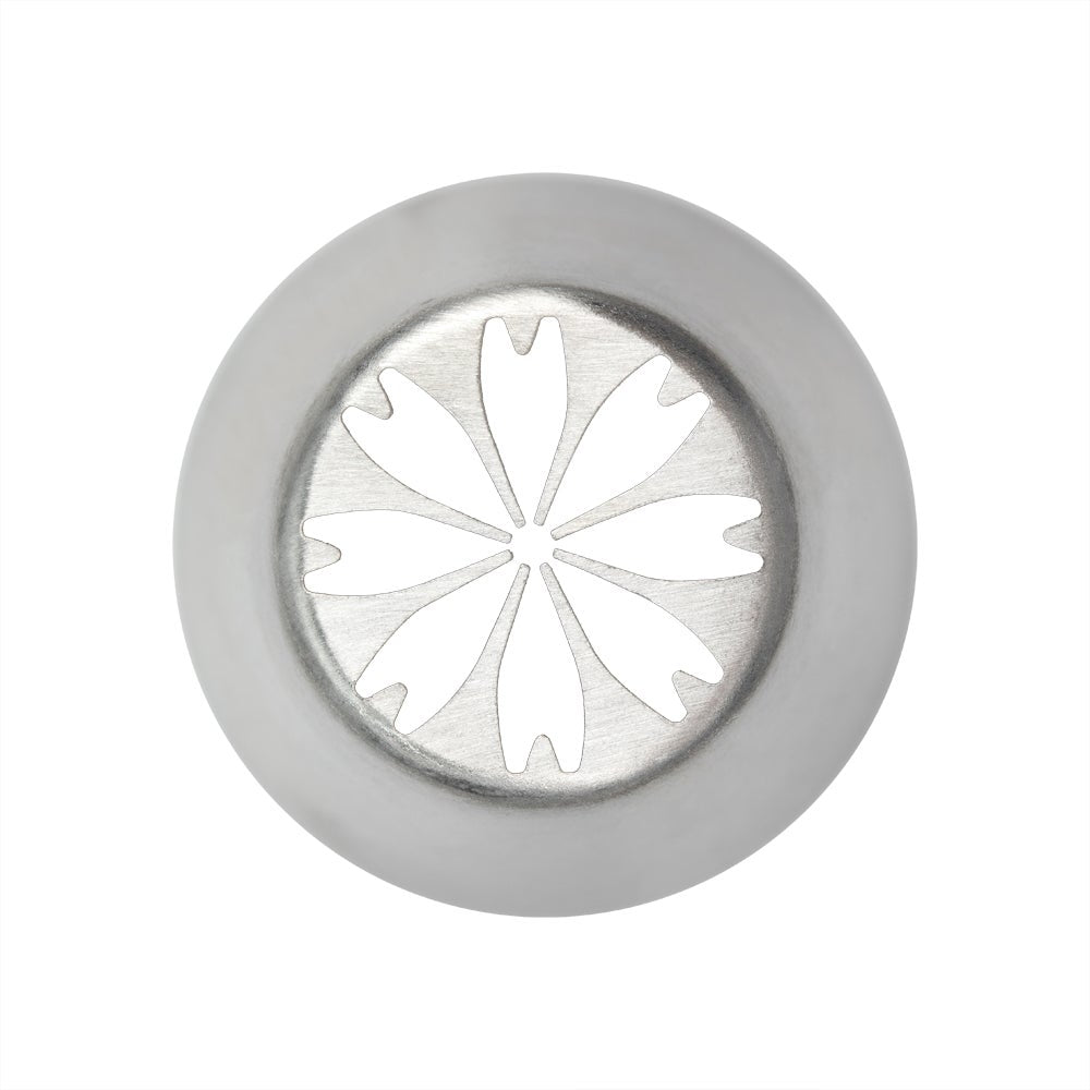 Piping Tip, Russian, Stainless Steel, #21, 1.5 x 1.5 x 1.75 Inch,1 - 1 EACH