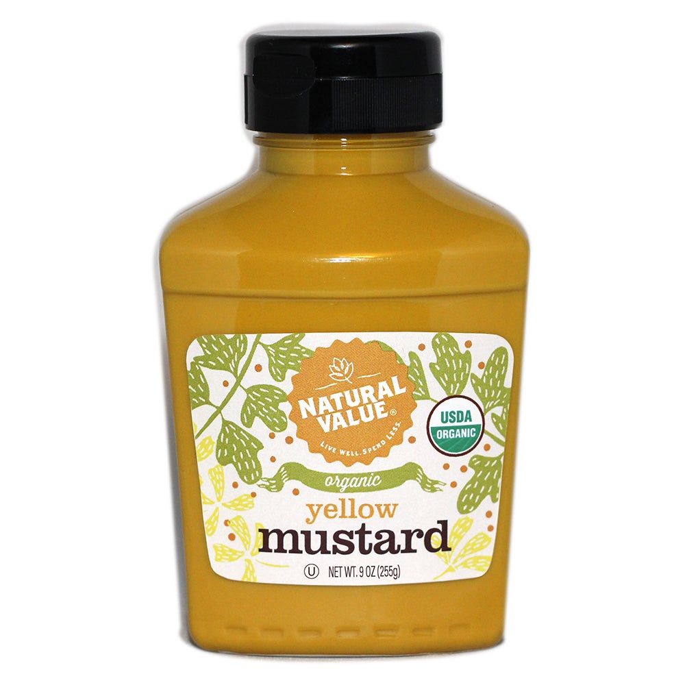 Mustard, Yellow,12 - 9 OUNCE
