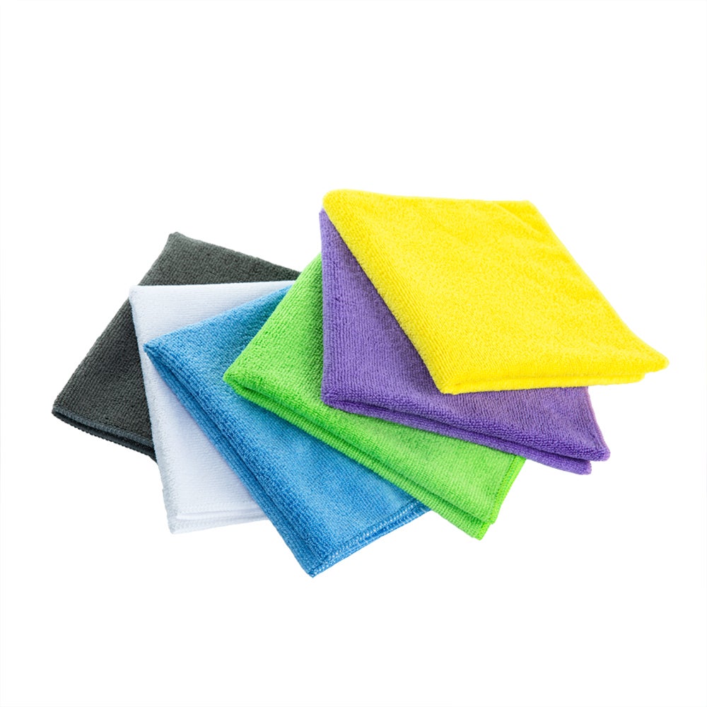 Cloths, Microfiber, Assorted Colors, 16 x 16 Inch,1 - 60 COUNT