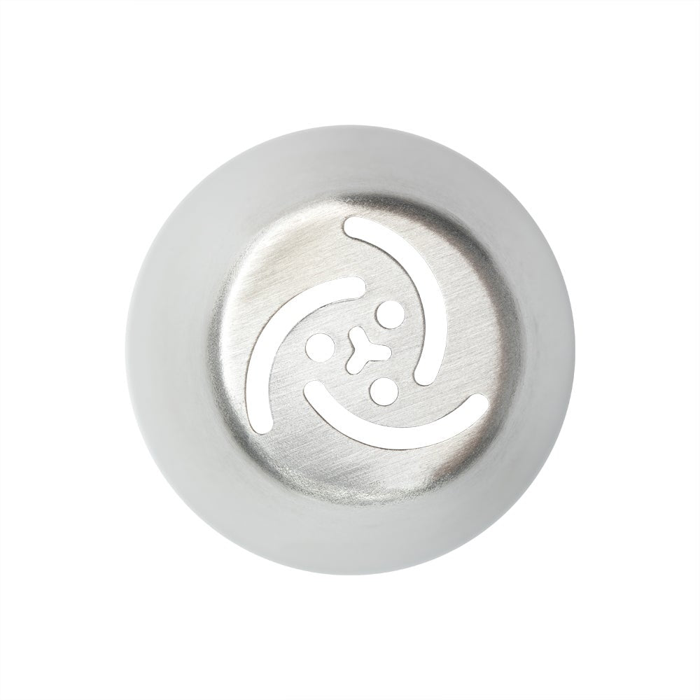 Piping Tip, Russian, Stainless Steel, #19, 1.5 x 1.5 x 1.75 Inch,1 - 1 EACH