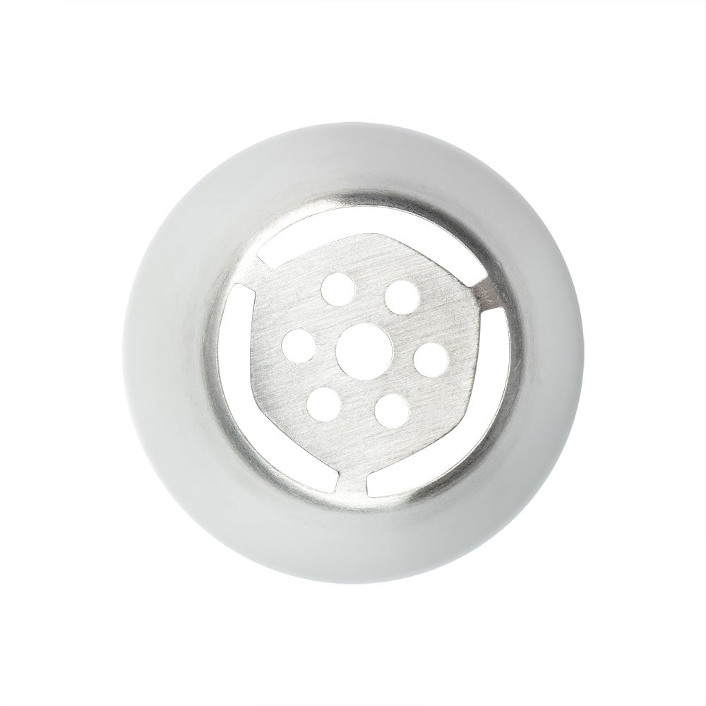 Piping Tip, Russian, Stainless Steel, #34, 1.5 x 1.5 x 1.75 Inch,1 - 1 EACH