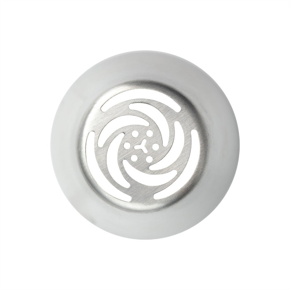 Piping Tip, Russian, Stainless Steel, #1, 1.5 x 1.5 x 1.75 Inch,1 - 1 EACH