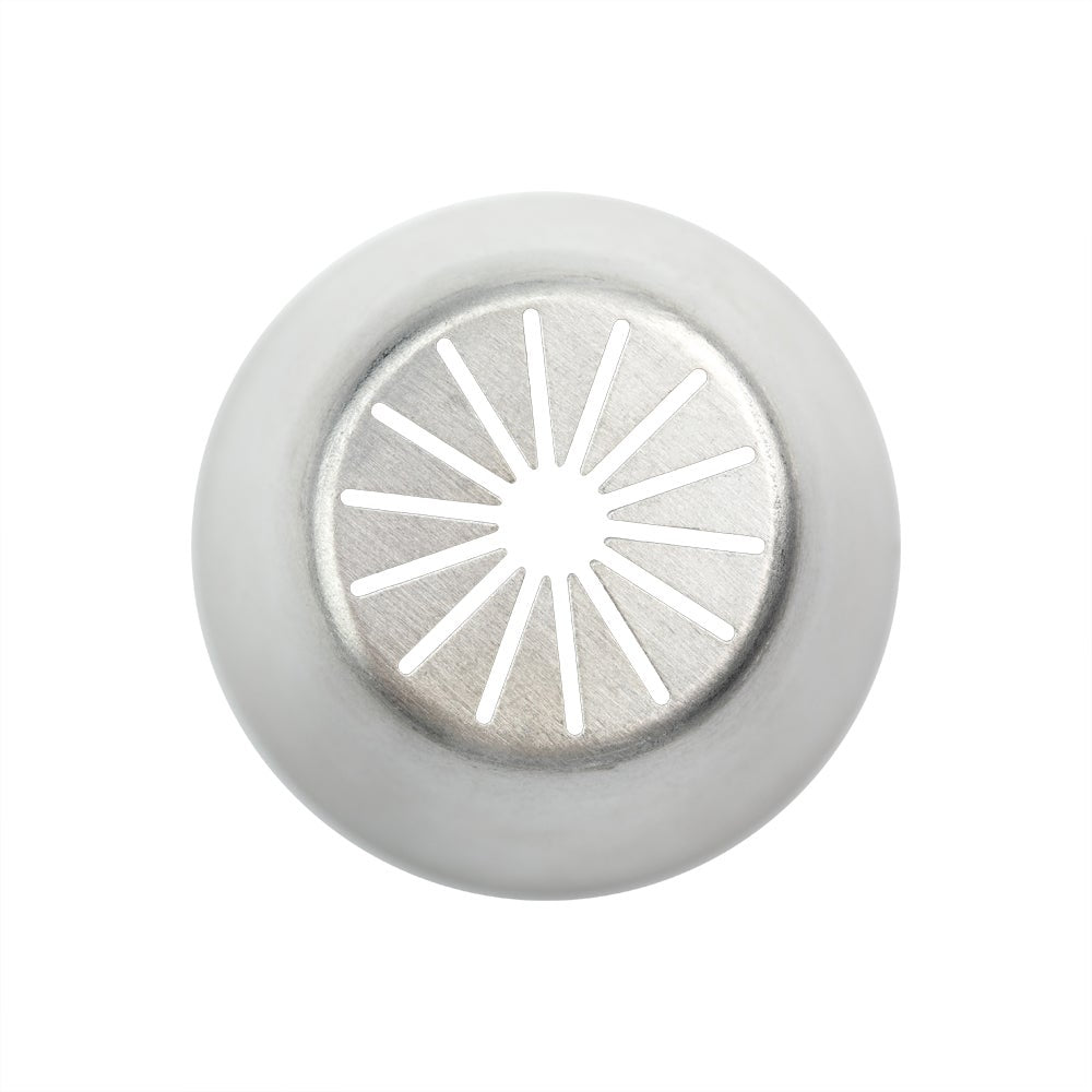 Piping Tip, Russian, Stainless Steel, #17, 1.5 x 1.5 x 1.75 Inch,1 - 1 EACH