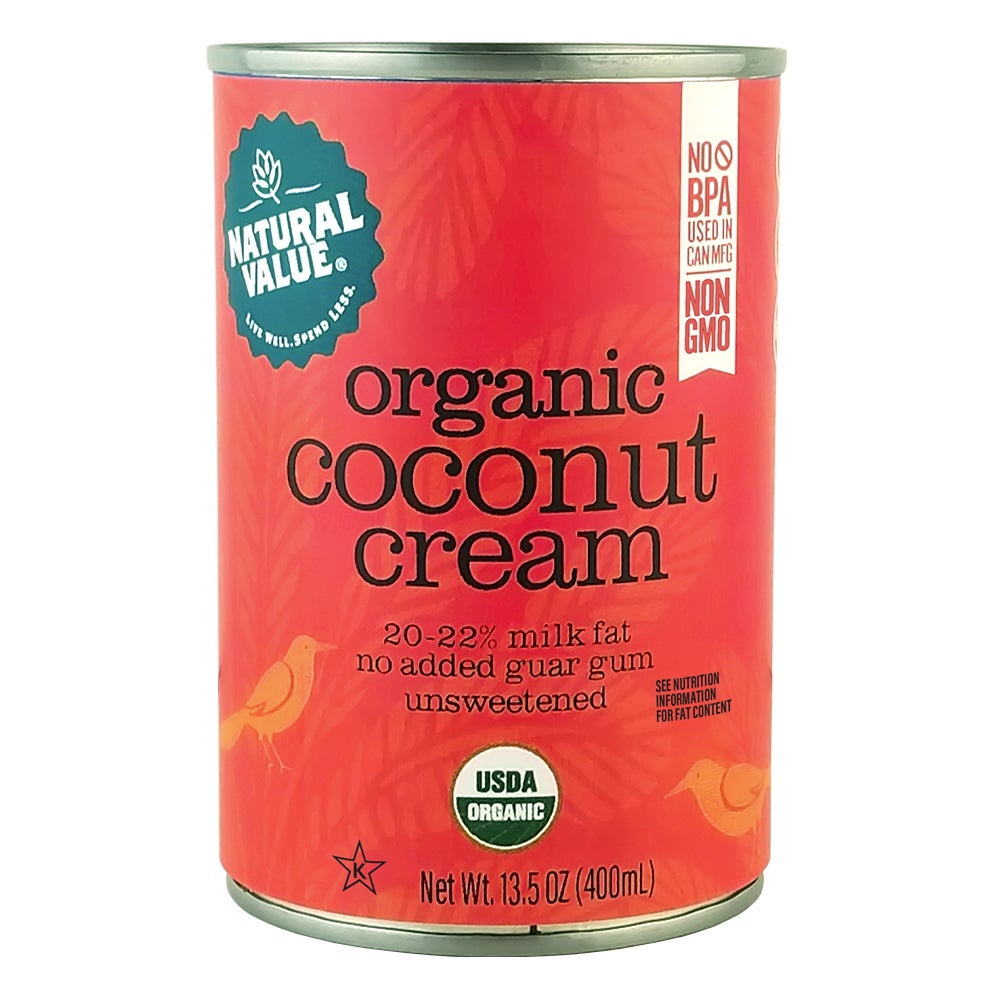Coconut Cream, Unsweetened,12 - 13.5 OUNCE