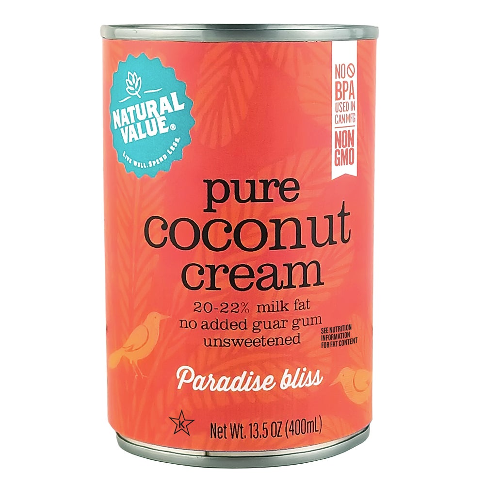 Coconut Cream, Unsweetened,12 - 13.5 OUNCE
