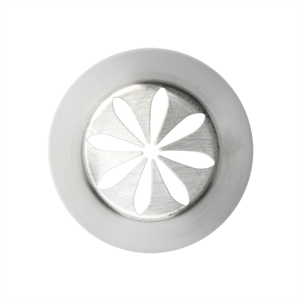 Piping Tip, Russian, Stainless Steel, #6, 1.5 x 1.5 x 1.75 Inch,1 - 1 EACH