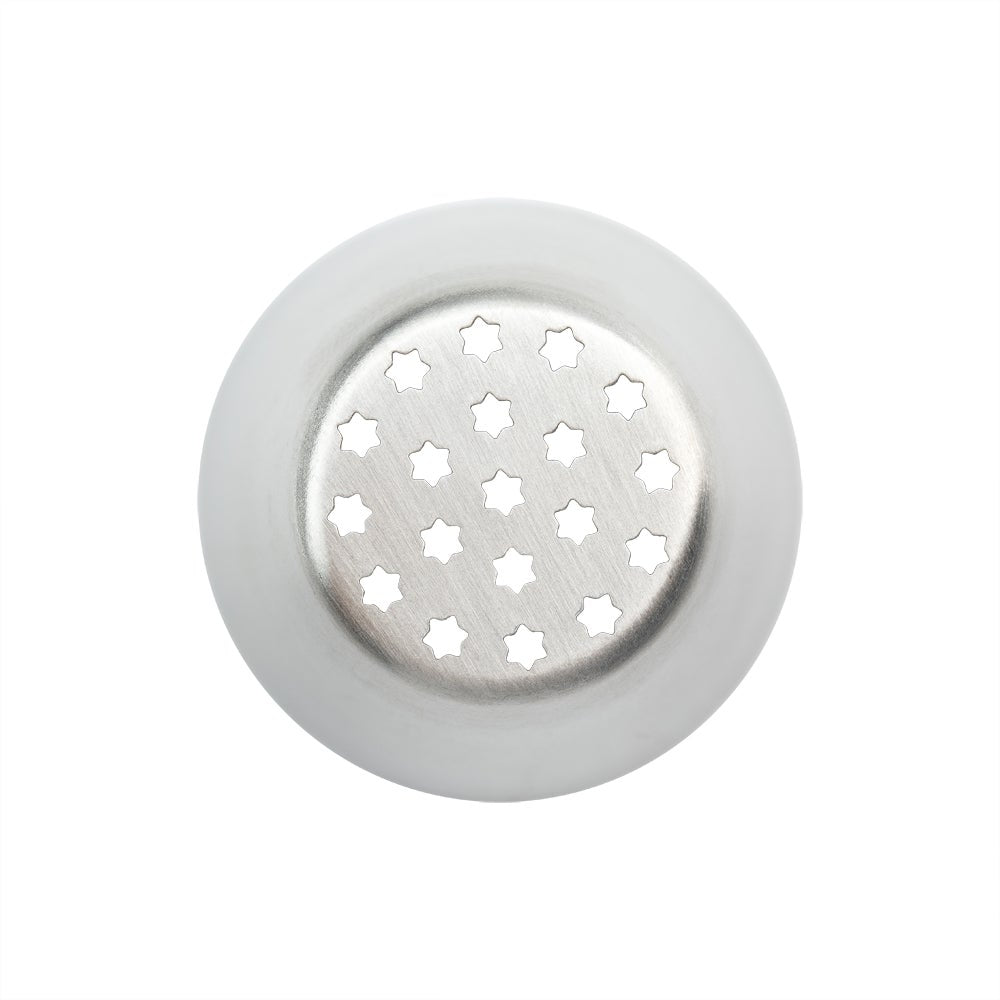 Piping Tip, Russian, Stainless Steel, #40, 1.5 x 1.5 x 1.75 Inch,1 - 1 EACH